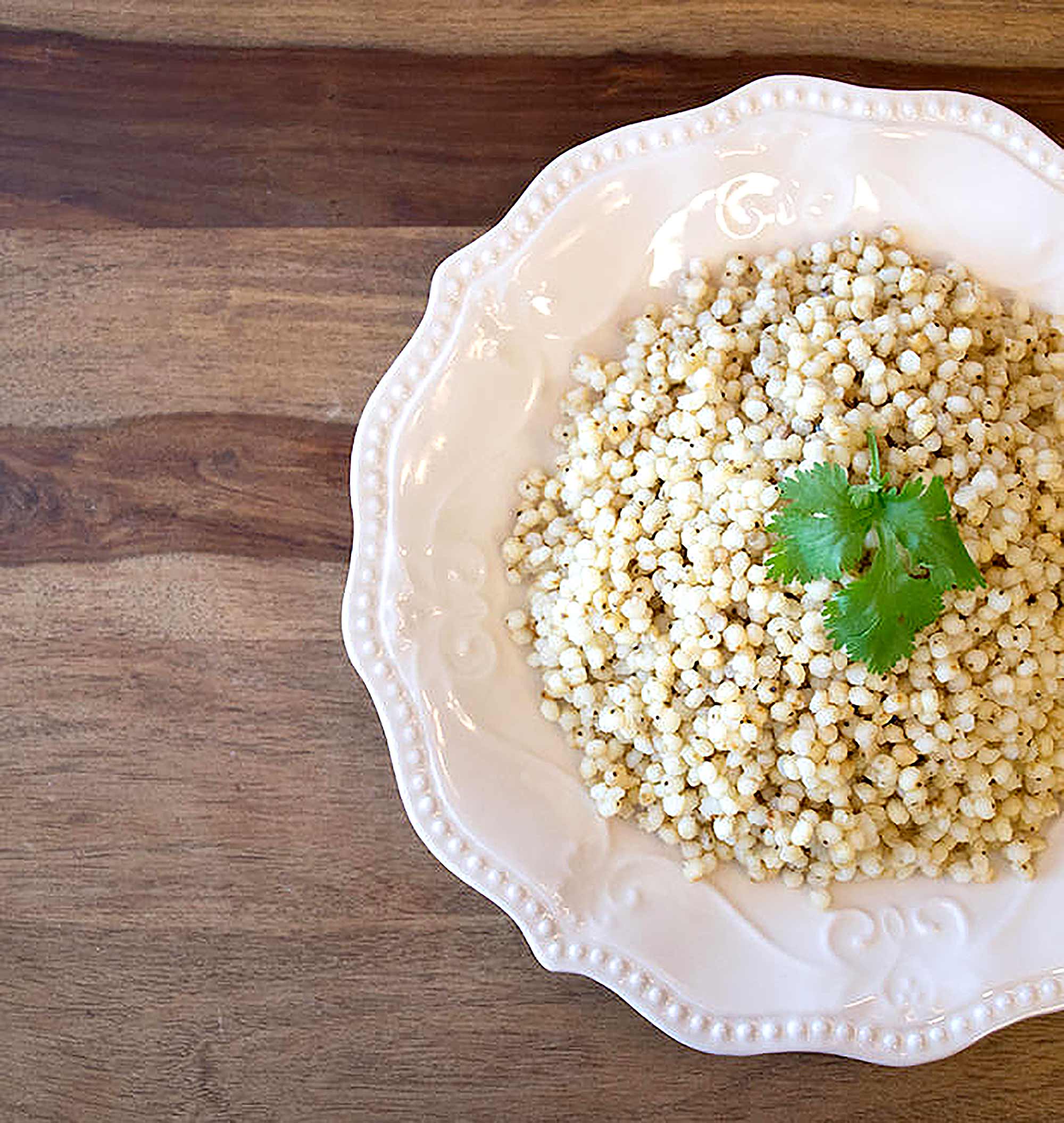 Almond Mushroom Sorghum Pilaf - Sorghum Checkoff