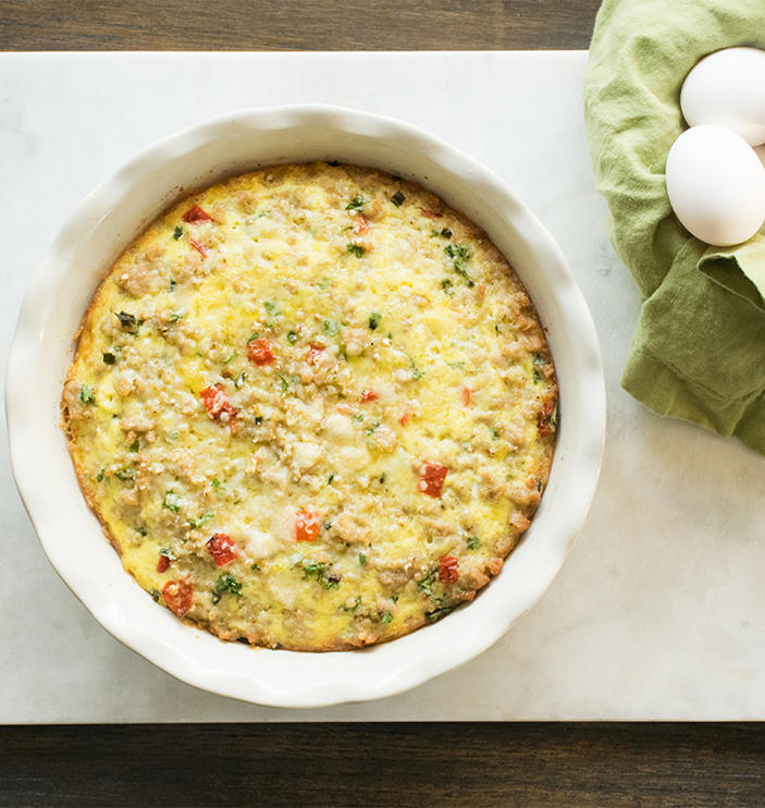 Sorghum Frittata - Sorghum Checkoff