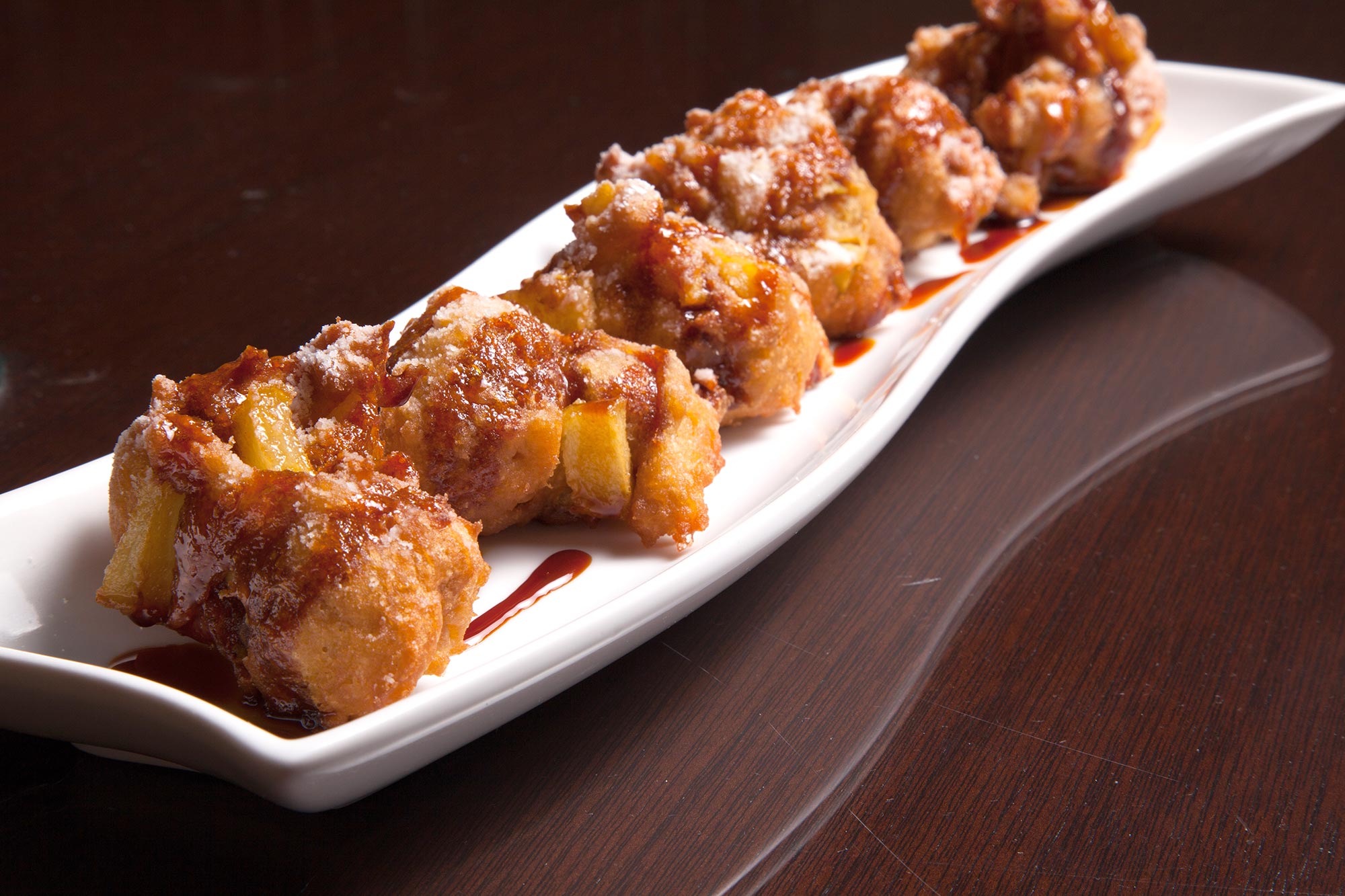Bacon and Cheddar Sorghum Fritters-image