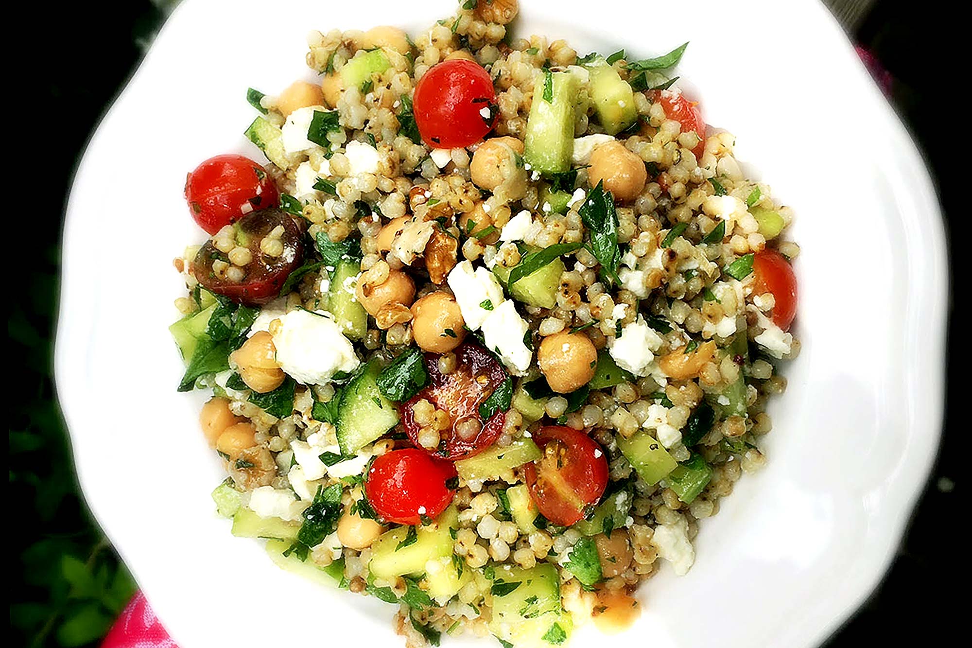 Mediterranean Sorghum Salad - Sorghum Checkoff