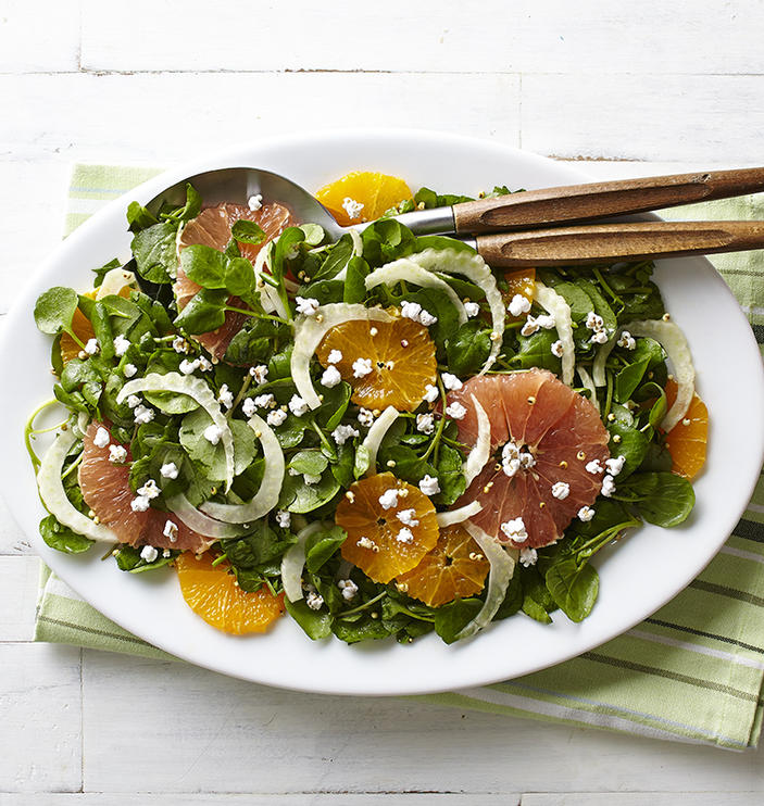 Citrus Salad with Popped Sorghum - Sorghum Checkoff