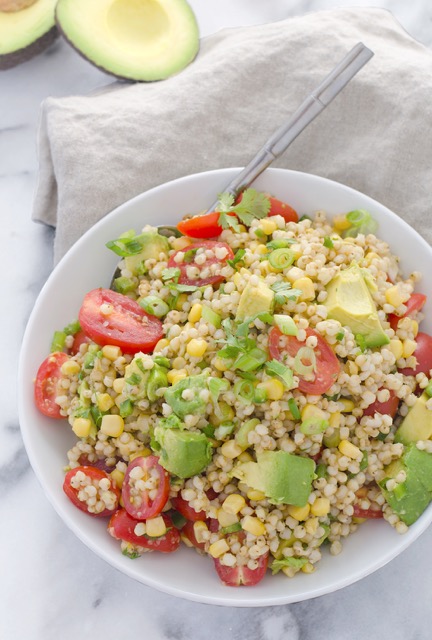Spicy Sorghum Avocado Salad - Sorghum Checkoff