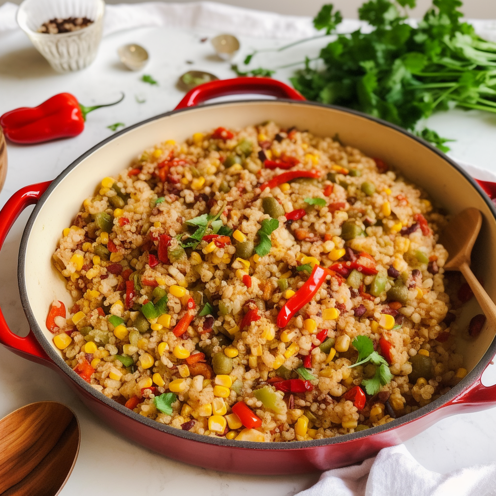 Spanish Style White Pearled Pilaf Checkoff