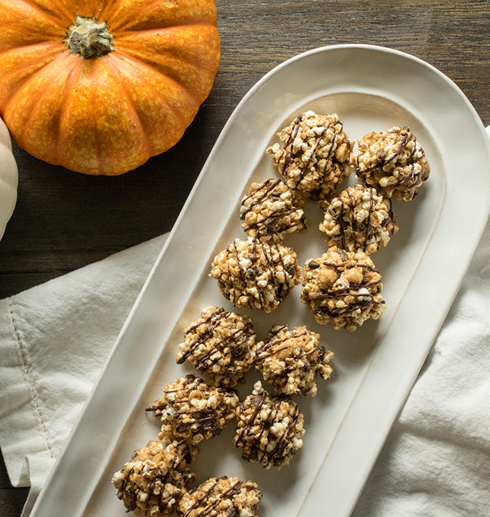 Popped Sorghum Peanut Butter Balls - Sorghum Checkoff