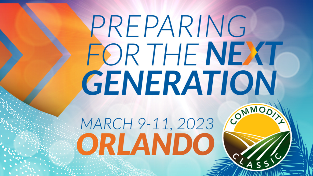 2023 Commodity Classic Making Waves in Orlando, Florida! Checkoff