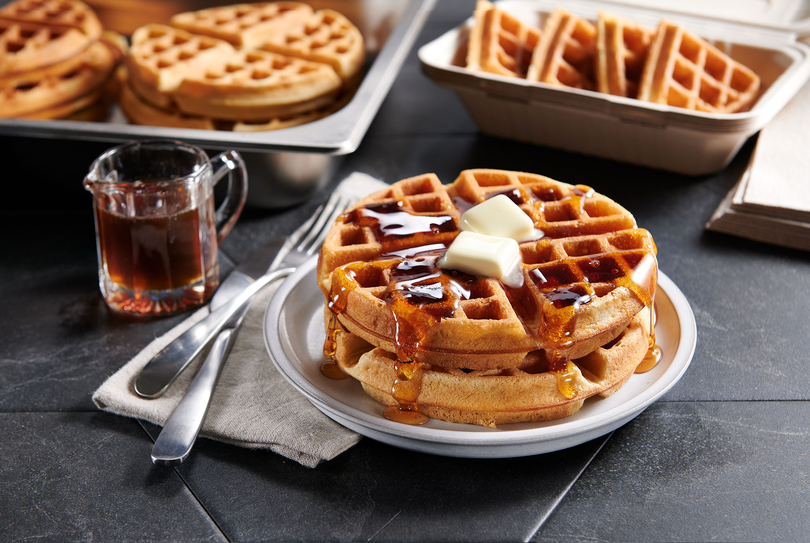 Sorghum Waffles - Sorghum Checkoff