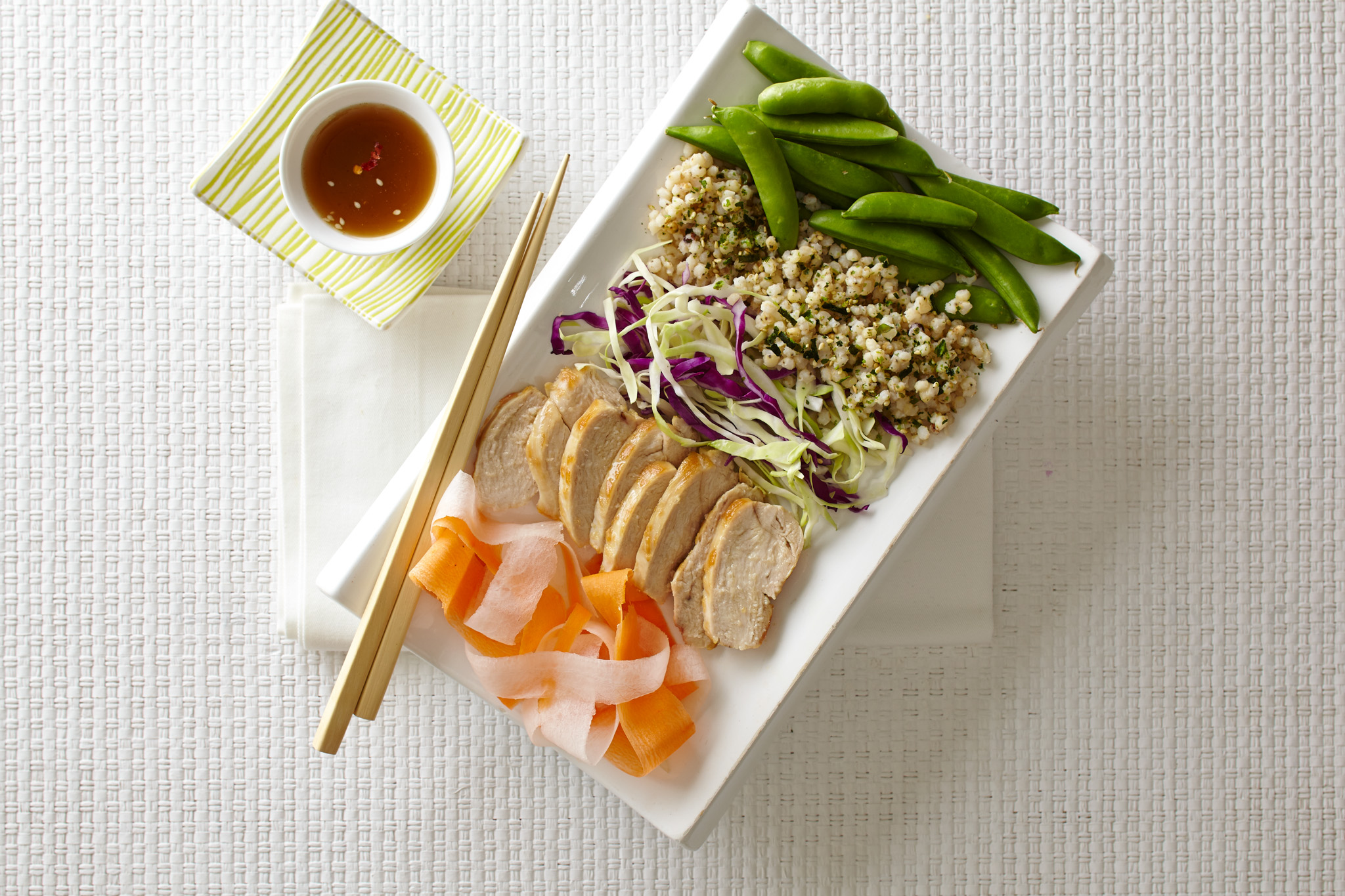 Asian Veggies, Chicken and Sorghum Grain Bowl - Sorghum Checkoff