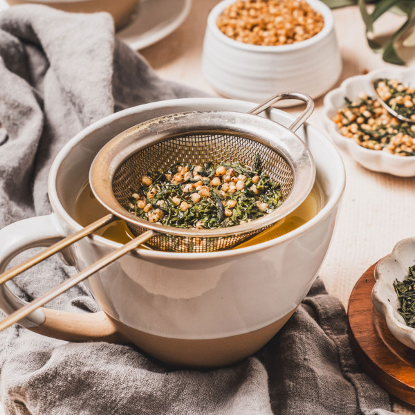 Sorghum Genmaicha recipe