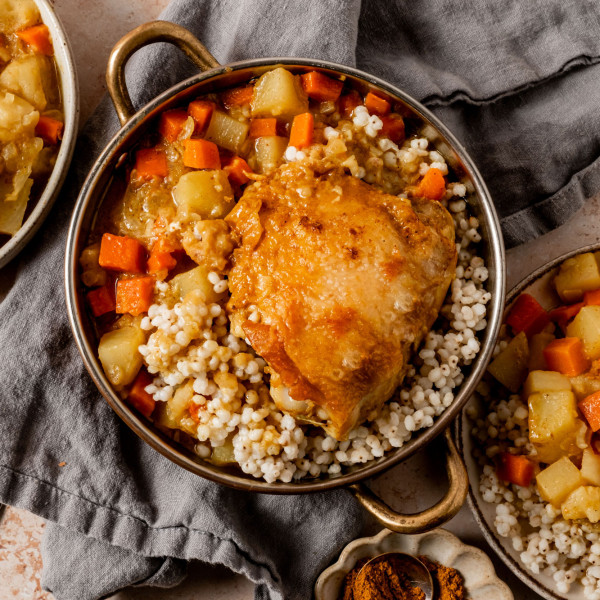 Sorghum Kale Moa Coconut and Sorghum Chicken Curry recipe