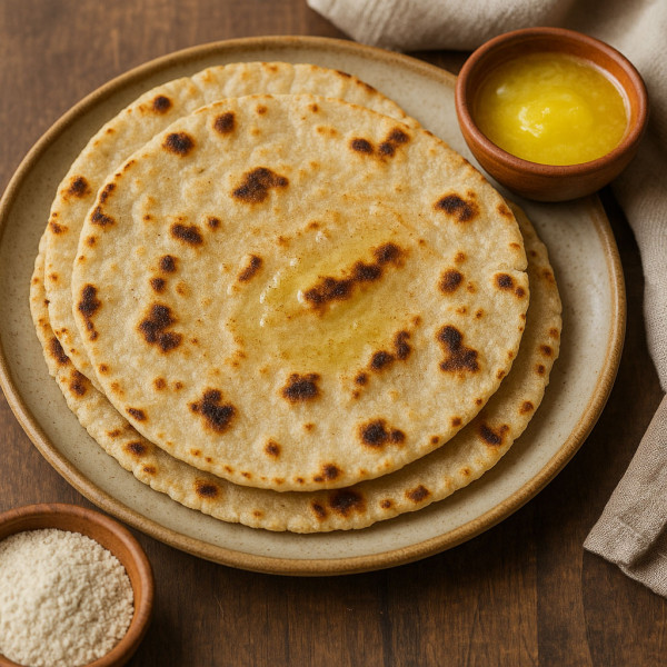 Jowar Roti (Indian Sorghum Flatbread)