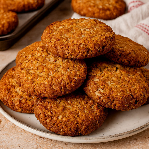 Sorghum Anzac Biscuits